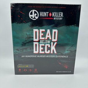 Hunt A Killer Dead Below Deck Mystery Detective Game Complete New In Box.